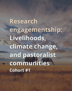 Livelihoods, climate change, and pastoralist communities: A baseline analysis and comparative study