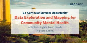 2024S: Data Exploration and Mapping for Community Mental Health with Basic Needs, Basic Rights (Kenya)